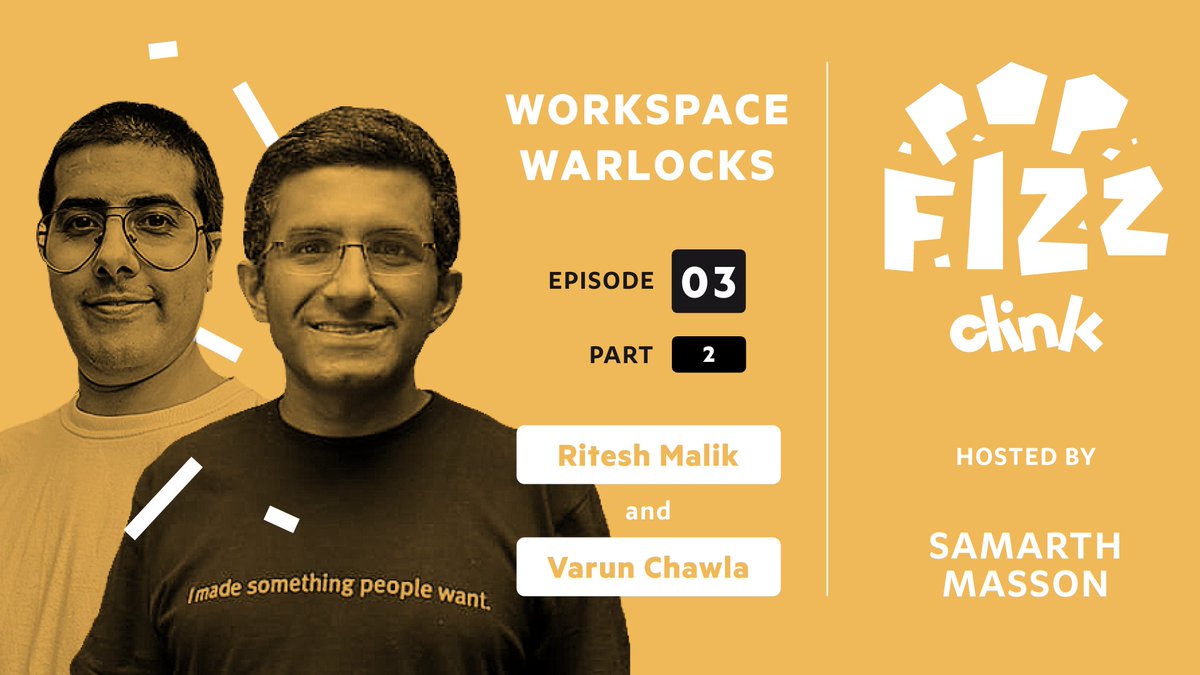 clinkatwork's tweet photo. Farming, paediatrics, guitars &amp; love stories.... these two never cease to amaze us. 

https://t.co/JHgjN9oQWV

Join the #workspacewarlocks - @vc35 &amp; @drriteshmalik  as they go neck to neck during the 'Pop' round on #popfizzclink hosted by @SamarthMasson 

Watch the Part 2! https://t.co/qZxEcEHqbO