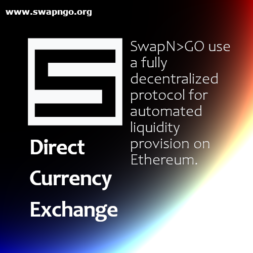 swapngo1's tweet photo. SwapN> GO utiliza un protocolo totalmente descentralizado para la provisión automática de liquidez en Ethereum. #DAI #DAICOIN #DAISTABLECOIN https://t.co/1EzvMAzB1U