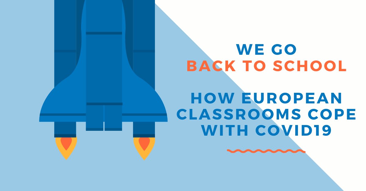 eu_schoolnet's tweet photo. Schools are reopening their doors around Europe after a long period of remote teaching. How are education systems adjust to the safety requirements? Find out on our updated map 🆕 https://t.co/XJzcIXy1l4
#backtoschool #covid19 https://t.co/KFahIWGaub
