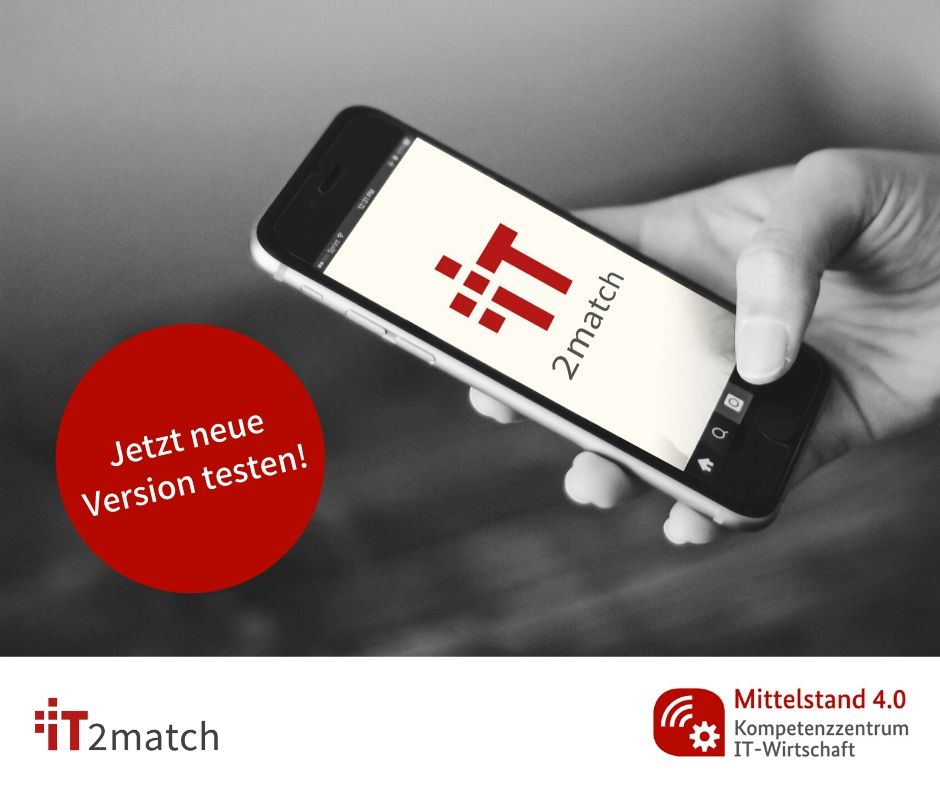 ItWirtschaft's tweet photo. Wir bringen #IT-Unternehmen zusammen: 
1. Jetzt kostenfrei #IT2match im App-Store laden!
2. Kooperationsprojekt anlegen!
3. Ergänzende Vernetzungsvorschläge sichten!
4. Kooperationsprojekt starten!
Hier entlang: https://t.co/fnPZ2FOsV3 
@ItWirtschaft @BITMi @CyberForum @eco_de https://t.co/ejmlrZ7iiY