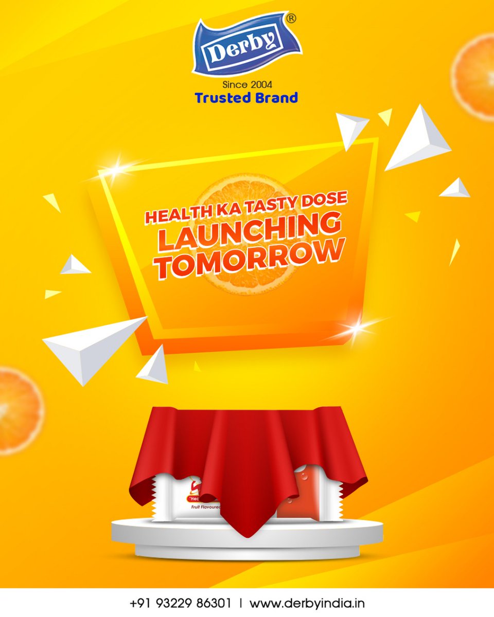 derbyindia's tweet photo. #Health_Ka_Tasty_Dose

1 day to go!🔥

Are you excited, we are launching something healthy and tasty tomorrow. ☺️

https://t.co/pHFWih4kyE

#launching #healthy #tasty #tastydose #derby #launching_soon #derbyindia #healthkatastydose #1daytogo #oneday

https://t.co/gGKCqZ9brj https://t.co/utonbEtip7