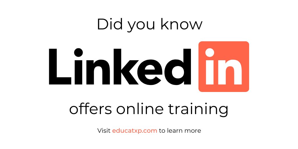 EducatXp's tweet photo. Visit https://t.co/EEdWJtVONS to learn more
#LinkedIn #searchengine #tech #technology #startup #business #educatxp #edutech #education #educational #COURSES #web #website #internet #picoftheday #digitalart #Digital #webdev #LinkedInLearning #WebDeveloper #EducationForAll #edu https://t.co/esQEqDRTWw