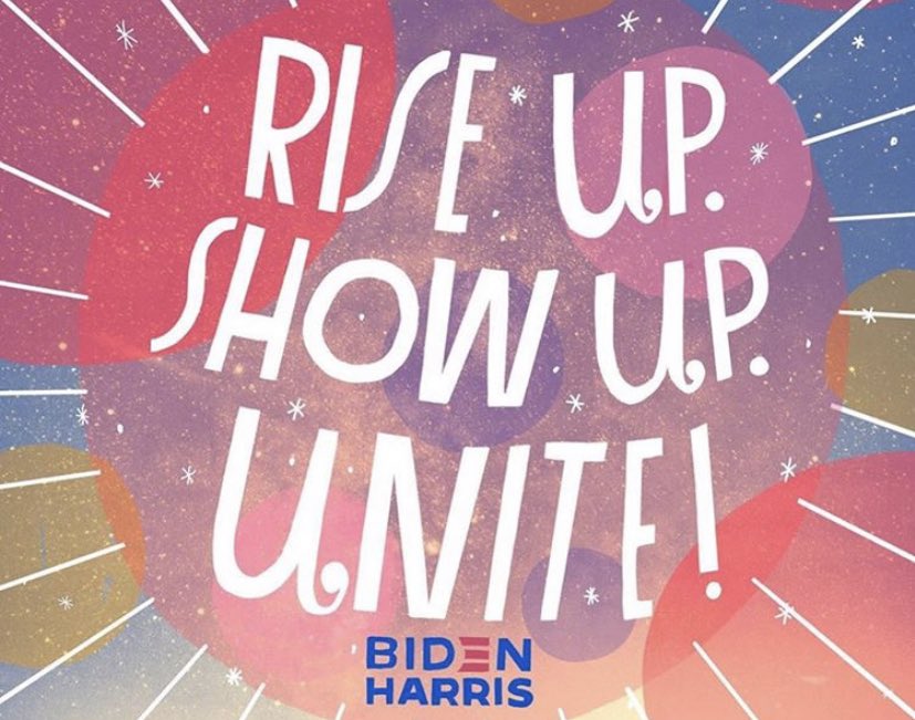 7 weeks until Election Day. I’ve officially started my countdown. 

My Early Voting outfit has been ordered, now I need to work on my Election Day outfit. #KHiveVotesInStyle 

Never been more excited to vote in my life. #RiseUpShowUpUnite #Vote #BidenHarris2020 #DudeGottaGo