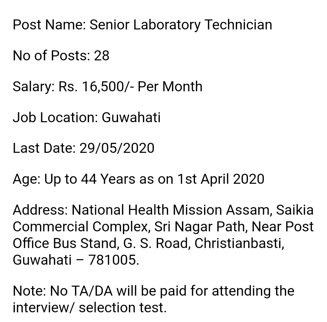 Rakeshrks220's tweet photo. @nhm_assam কাম কৰা Lab technician আৰম্ভনি দৰমহা ১৬৫০০/-দিছে।অৰ্হতা লাগেHS(sc)+DMLT
কিন্তু নতুনকৈ NHMপৰা ওলোৱা #Pradhan matri Arogyamitra পদৰ আৰম্ভনি দৰমহা ২০০০০/- দিছে।অৰ্হতা লাগে-কেৱলHS(sc)
কিহৰ বাবে Lab Technician সকলৰ লগত দৰমহা ���্ষেত্ৰত বৈষম্যমূলক নীতি গ্ৰহণ কৰে
@himantabiswa https://t.co/TM4NV1yd58