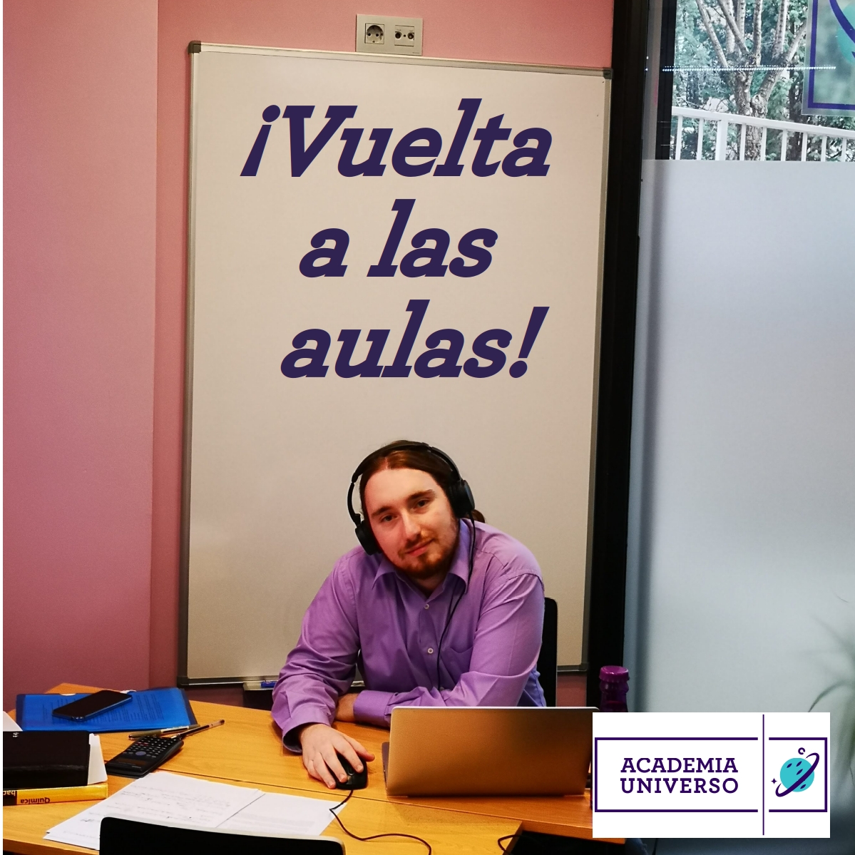 ¡Empezamos las clases! De momento, solo online y particulares, pero en nada comenzarán las de grupo. Y… desde la semana que viene  en ¡nuestro local! Si buscáis una clase concreta, podéis verlas en el enlace: academiauniverso.eu/cursos-general…
