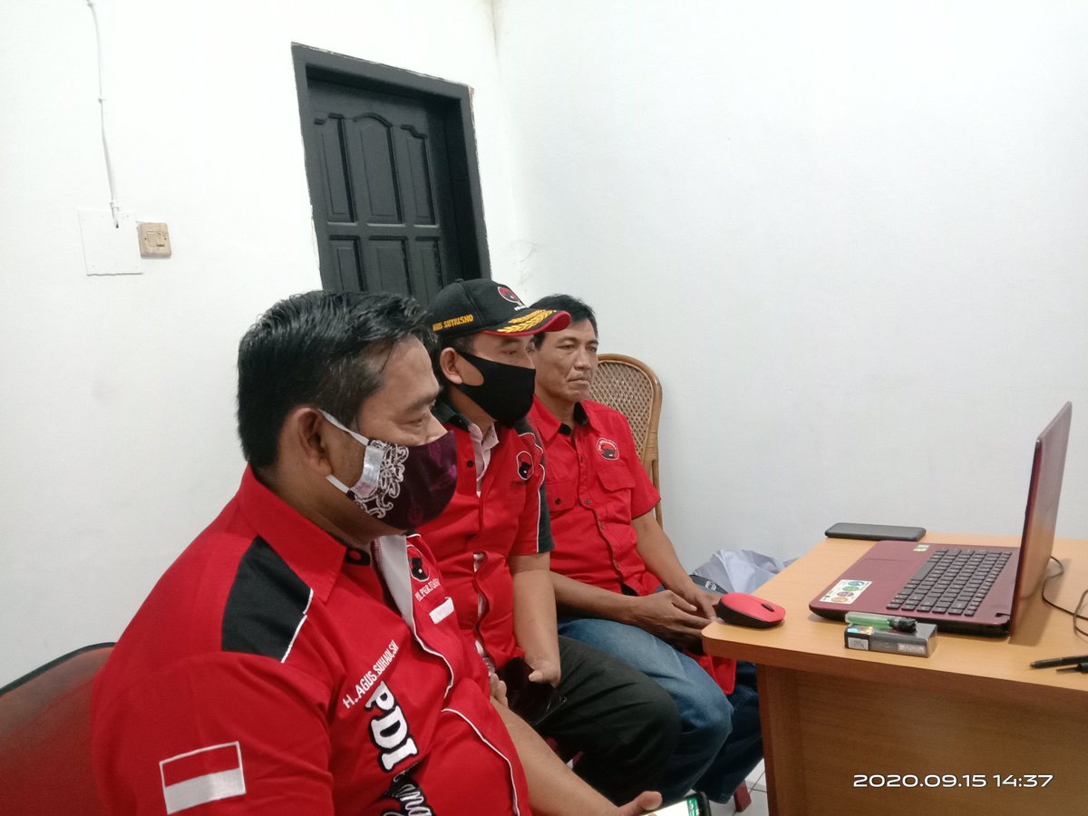 Kegiatan Hari Ini Daring online.
MERDEKA
#PDIPerjuangan 
#pilkadaserentak2020 
#loyalitastanpabatas