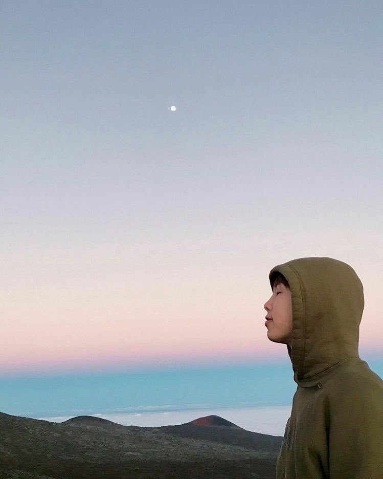 namjoon and aesthetic skies 