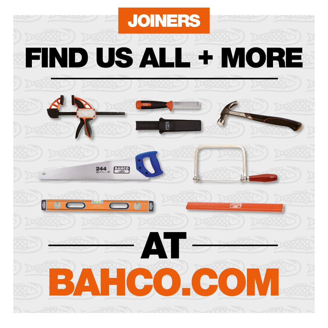 BahcoTools's tweet photo. Whether you are a carpenter, construction worker, electrician, plumber or cabinet maker, #Bahco has the right tool for your job: https://t.co/YuAQoxFyoj
#Bahco #BahcoFollowTheFish #Trade #Tradesman #MadeForTheTrade #Joiner #Woodworking #Handtools #Carpentry #CarpentrySkills https://t.co/egh0NN4HZ2
