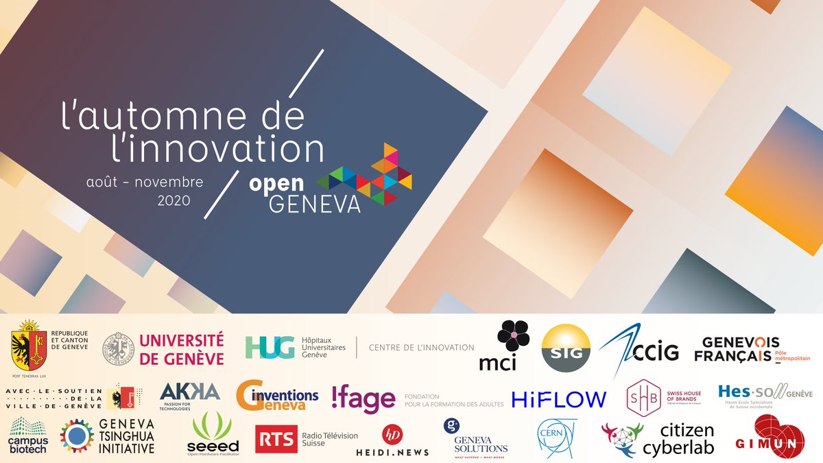 opengeneva's tweet photo. L'Automne de l'innovation est bien lancé et nous tenons à remercier nos partenaires de leur confiance pour ce nouveau temps fort de l'innovation dans le Grand Genève! 
Découvrez le programme.
https://t.co/bZrtvbNWel 
#automneinnovation #openinnovation #innovation #geneva https://t.co/5t9K0kWKM4