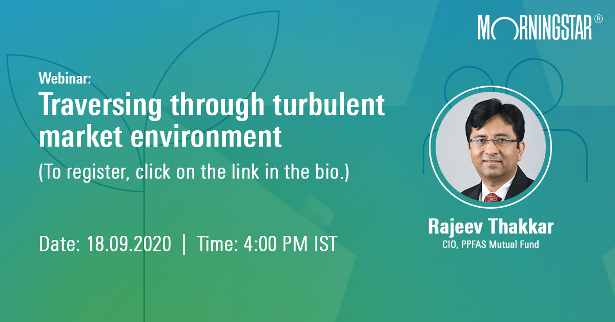 Join us for an interactive webinar with Rajeev Thakkar, CIO, PPFAS Mutual Fund, who will share with us his #investment philosophy, view on valuations &amp; how global #investing can provide an edge to investors' portfolio.
Register now:bit.ly/3ki9tjH
#MorningstarIndia <a href="/PPFAS/">PPFAS Mutual Fund</a>