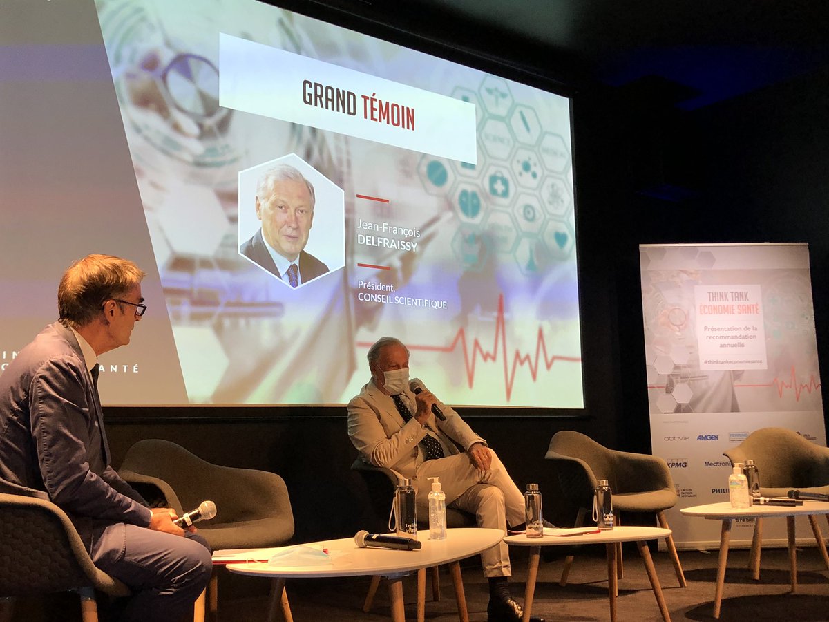 Aziliz31's tweet photo. Jean-François Delfraissy, Président du Conseil Scientifique ouvre le #ThinkTankEconomieSante aux @EchosParisien_ ce matin « ces crises révèlent toujours les inégalités de santé et le #COVID-19 a frappé les plus précaires et nous avons des leçons à tirer» #Sante #Social https://t.co/E6zrKBc5oM