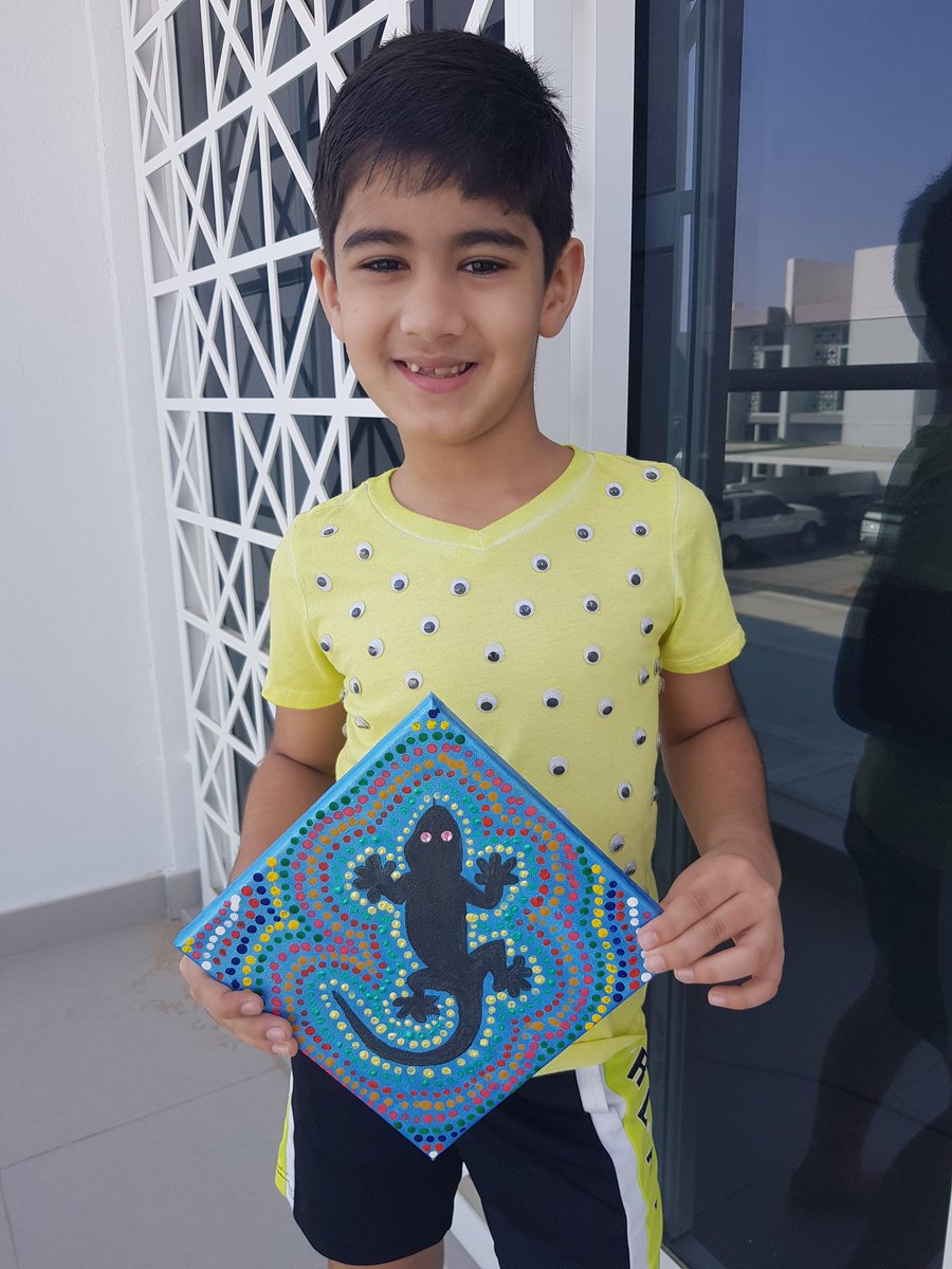 makinanshu's tweet photo. Dot day work Googly eyes and dotted painting. @DxbModern @DavidMonisha @GMA_Primary https://t.co/IiTvyakAHN