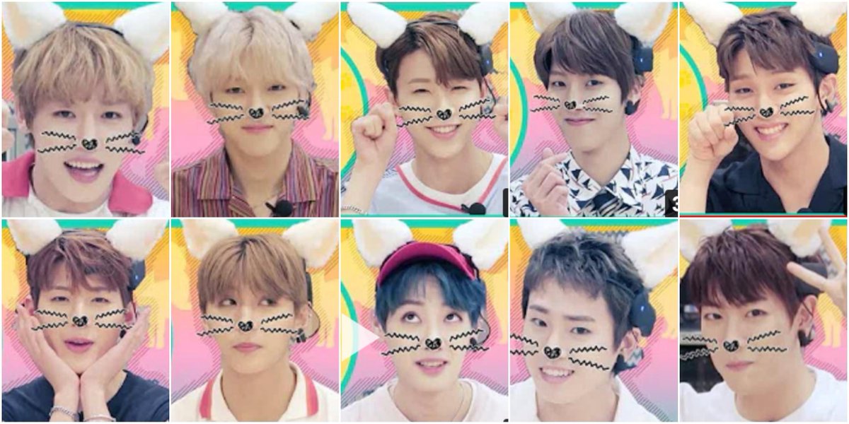 a thread of that time  @GoldenChild wore furry-eared "lie detectors" (which move when they lie or get nervous) and then interrogated each other  #골든차일드