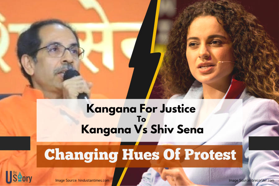 uthestory's tweet photo. Kangana For Justice To Kangana Vs Shiv Sena: Changing Hues Of Protest.
#Kangana #Justice #Shivsena #Protest #BMC #News #Uthestory https://t.co/7gNxek19aW