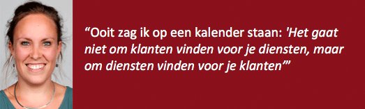 "Binnen de sport merkte ik dat veel mensen bezig waren met het vinden van klanten voor hun diensten. Er werd vaak ‘van buiten naar binnen’ gedacht; vanuit bestaande (en blijkbaar leidende) lidmaatschappen, structuren en producten", aldus Anne Schulze > bit.ly/32vUQ6z