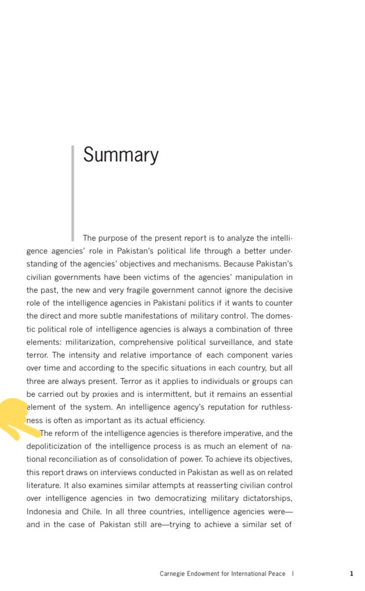 Keep in mind Hussain Haqqani has been a visiting scholar at the Carnegie Endowment for International Peace & the very same ThinkTank has published a detailed policy paper calling for “reform of intelligence agencies” in Pakistan.  https://www.researchgate.net/profile/Frederic_Grare/publication/45665884_Reforming_the_Intelligence_Agencies_in_Pakistan%27s_Transitional_Democracy/links/54b142ca0cf2318f0f92542d/Reforming-the-Intelligence-Agencies-in-Pakistans-Transitional-Democracy.pdf?origin=publication_detail/64