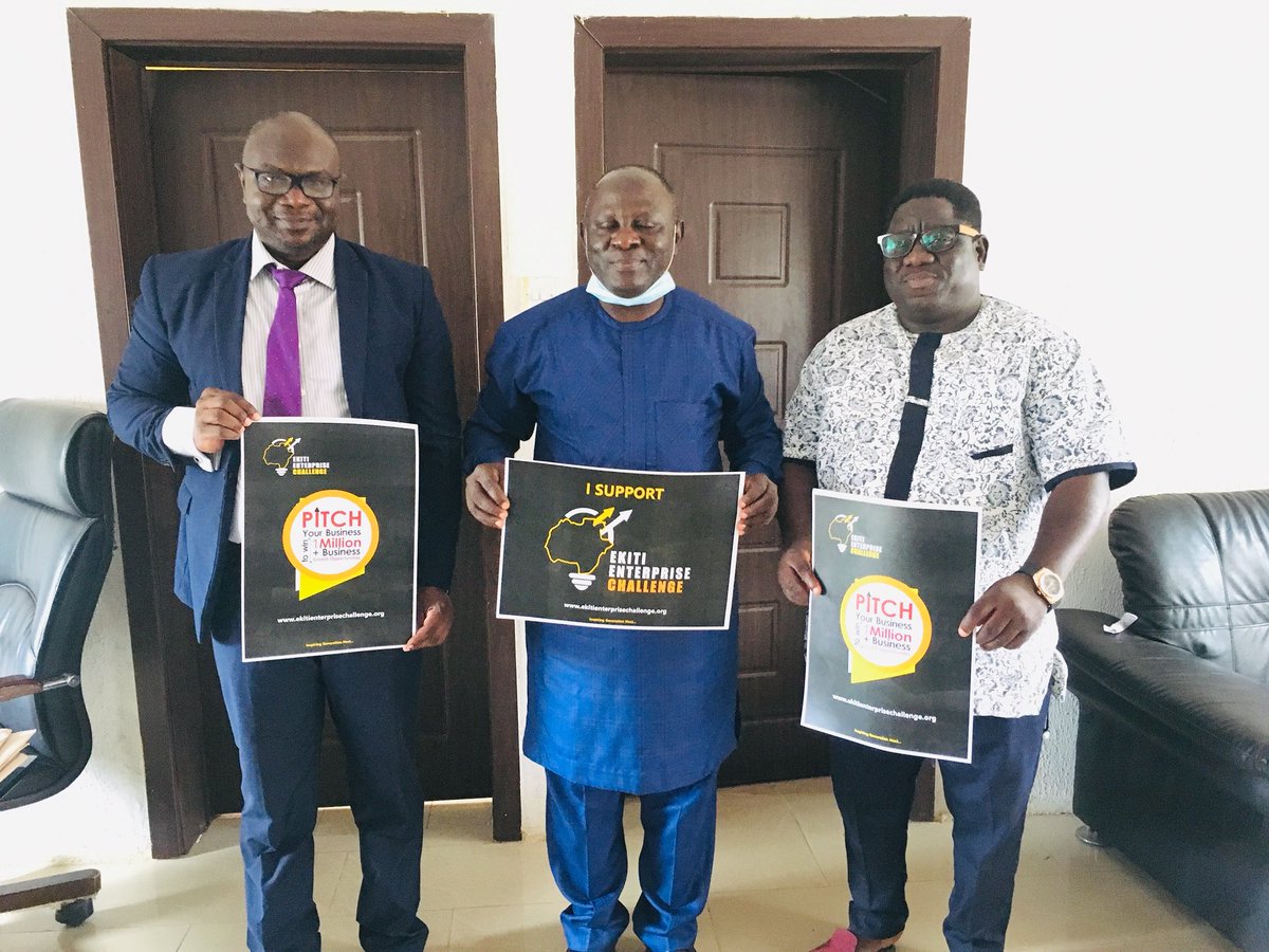 EkitiChallenge_'s tweet photo. 16 Days To Go

Have You Applied? #EkitiChallenge 
 
You can get a N1M business grant if you Pitch Your Business at EEC 2020
1.Grand Prize: N1M
2.1st Runner Up: N500K
3.2nd Runner Up: N300K
4.3rd Runner Up: N200K

 Register at https://t.co/9GNwn8tci7 https://t.co/HZqWfgUjnw