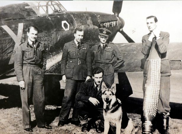 standrewsdublin's tweet photo. 80 years have passed since the Battle of Britain when RAF fighter pilots fought off the Luftwaffe.  15 September 1940 was named Battle of Britain Day. The only surviving Battle of Britain fighter pilot is Group Captain John Hemingway D.F.C., a past pupil of St Andrew's College. https://t.co/aH8bSLIRf7