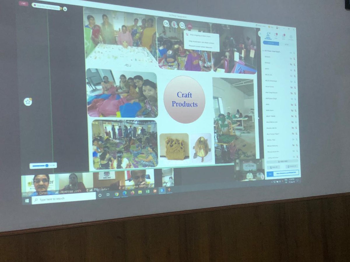 Director and Partner of @girlpowerJH project MGIRI's Dr. R.K. Gupta speaks on the opportunities for skill development in Jharkhand for women #crafts @lacproducts #naturalresources