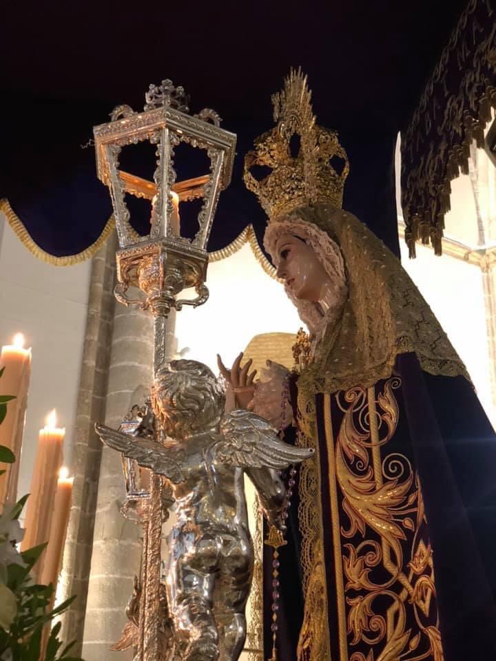 🕯 #Cultos TRIDUO A MARÍA SANTÍSIMA EN LA RESIGNACIÓN DE SUS DOLORES

 📸 Hermandad del Descendimiento