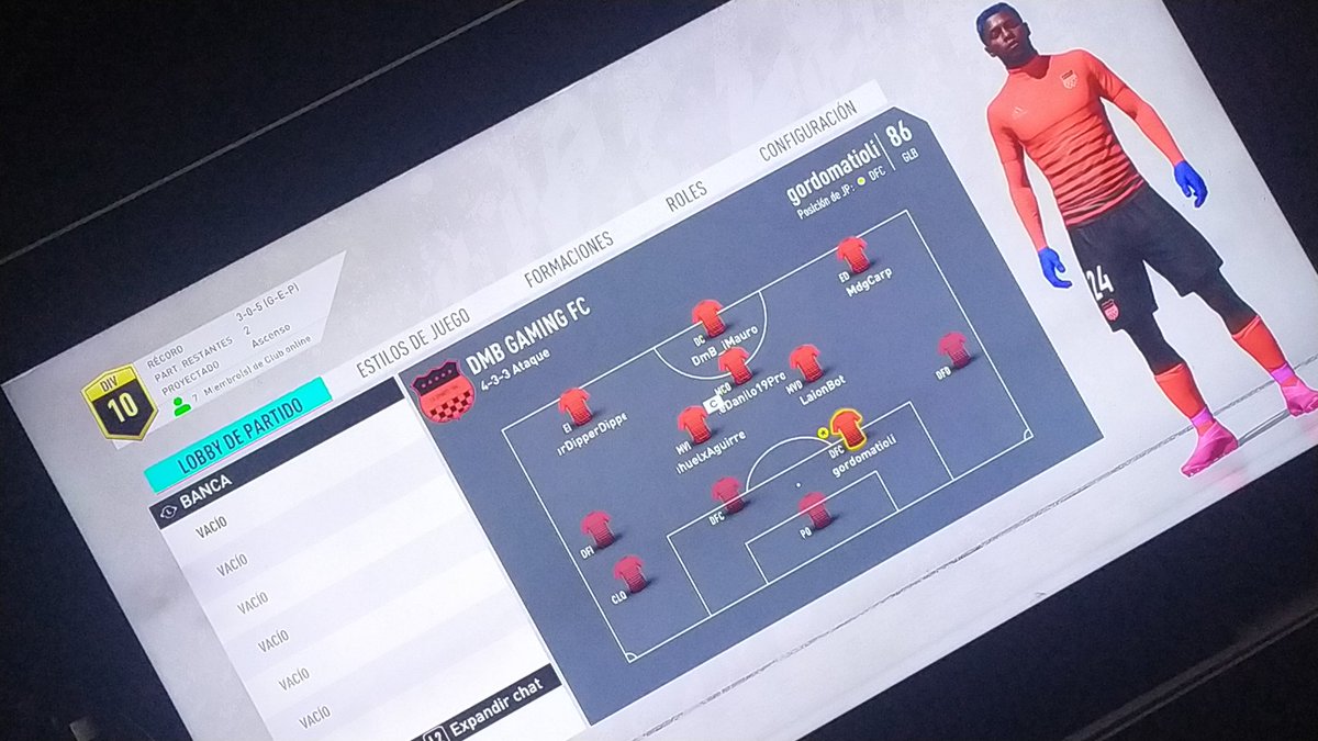 Salió ese clubes pro competitivo.... Con el otro gran team <a href="/gaming_dmb/">DmB Gaming</a>