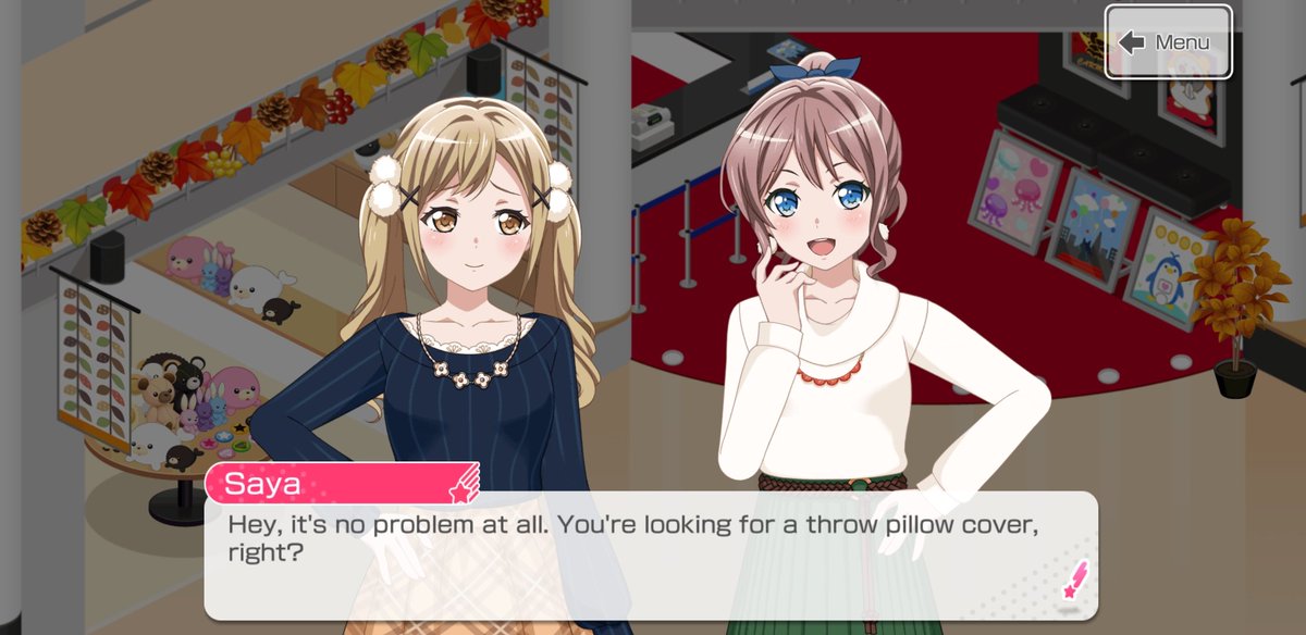 i just love arisa because she gets flustered over the smallest things in the way of "awww you really love all your friends dont you" like her tsun act isnt fooling anyone shes just a secretly sweet girl