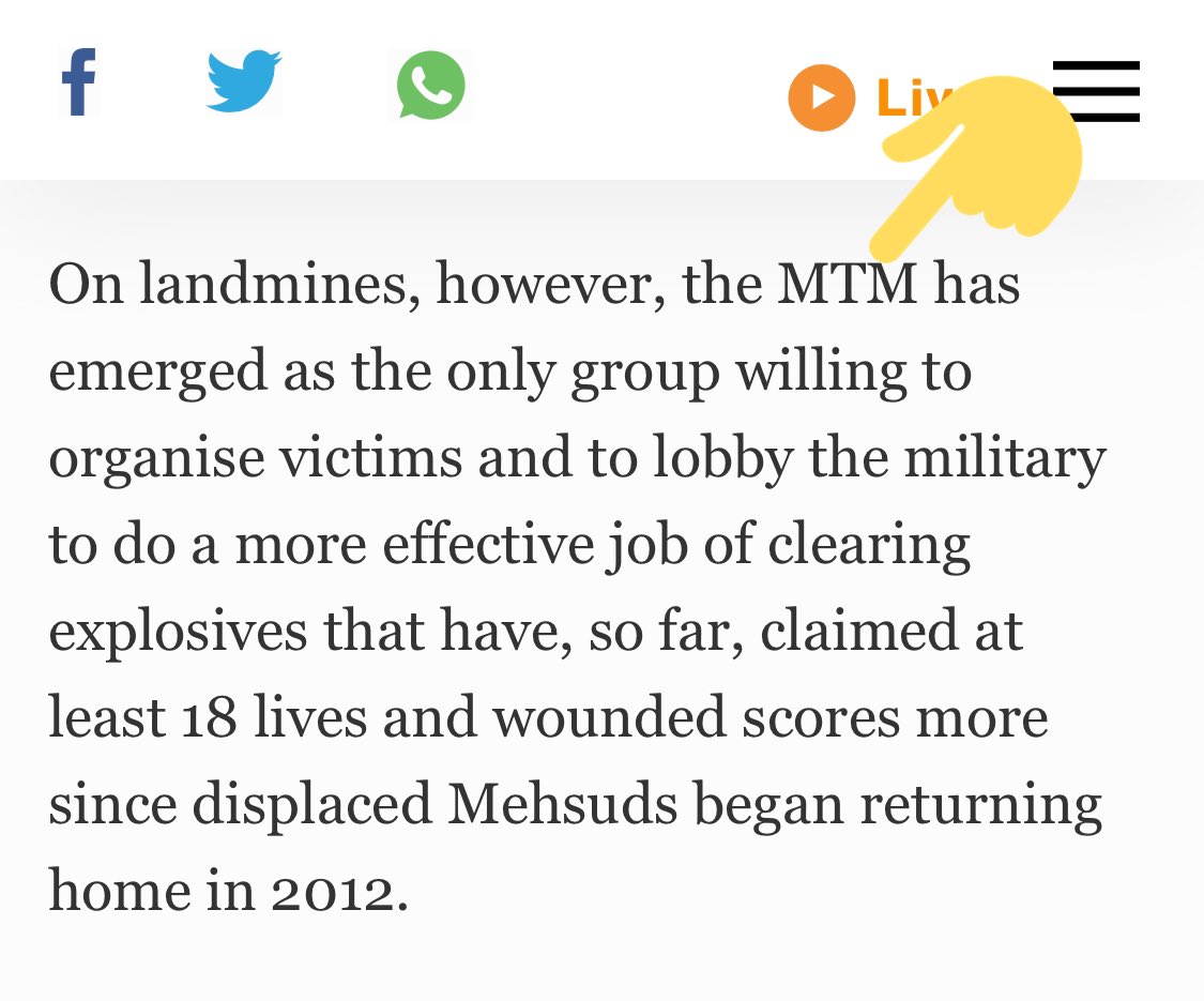 In this Aljazeera report by Asad Hashim Feb2018, issue was cleverly given an ethnic color, with a case of police brutality turned into ethnic persecution.But note, protestors were still being organized under Mehsud Tahaffuz Movement-MTM & not as PTM. #IndiaWagingHybridWar/83