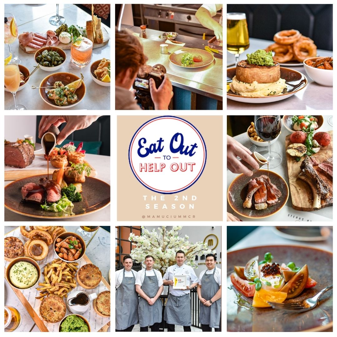 MamuciumMCR's tweet photo. We've extended our Eat Out to Help Out offer throughout September 💗🙌💗

Dine on the Mamucium Classics Menu any Mon-Wed this September &amp; enjoy 50% off up to £10pp!

Head over to our website for all the details - see you soon! https://t.co/J161e0kVEL
