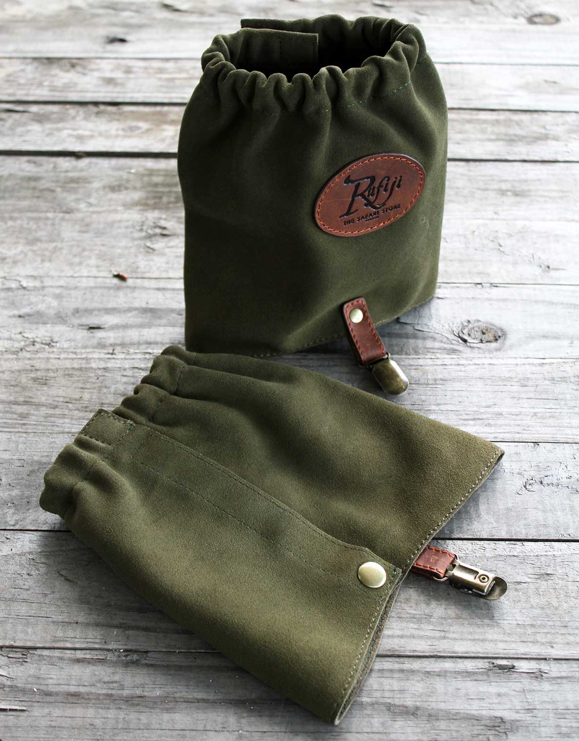 Waxed canvas deals gaiters