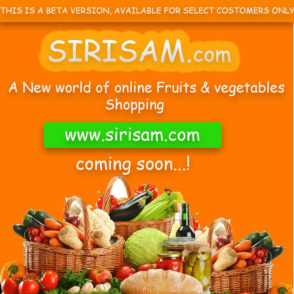 SirisamL's tweet photo. #online Fresh-Fruits are coming soon...!
https://t.co/FsT85mEEqu https://t.co/UVgjGKkxEY