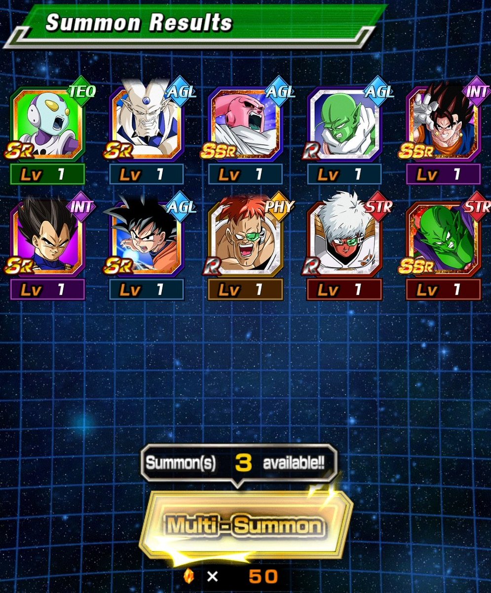 Dokkan_info_esp's tweet photo. No todas las summons som buenas, así que voy a enseñar las malas también.
Ultima rotación lanzada este finde al banner de Buutenks (que no tenía...) para completar el #Plan0DS
#DokkamBattle https://t.co/wK3ETrKAFo