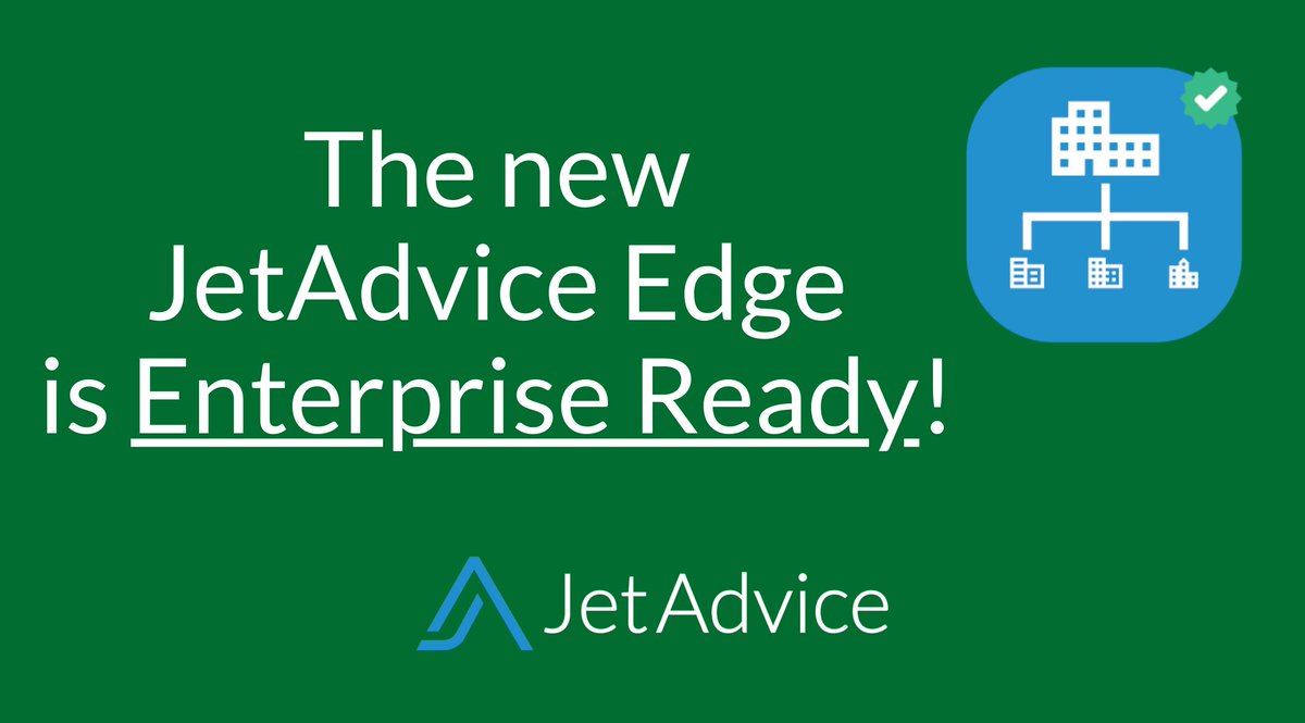 jetadvice's tweet photo. Our new Connector (DCA) is alive and kicking - and Enterprise Ready by design. Built from scratch with a set of features that Enterprises need - intelligent, secure, and goes beyond standard data collection. https://t.co/YjqPFebNKC #JetAdvice #JetAdviceEdge #MPS #EnterpriseReady https://t.co/CYPbW9tPWN