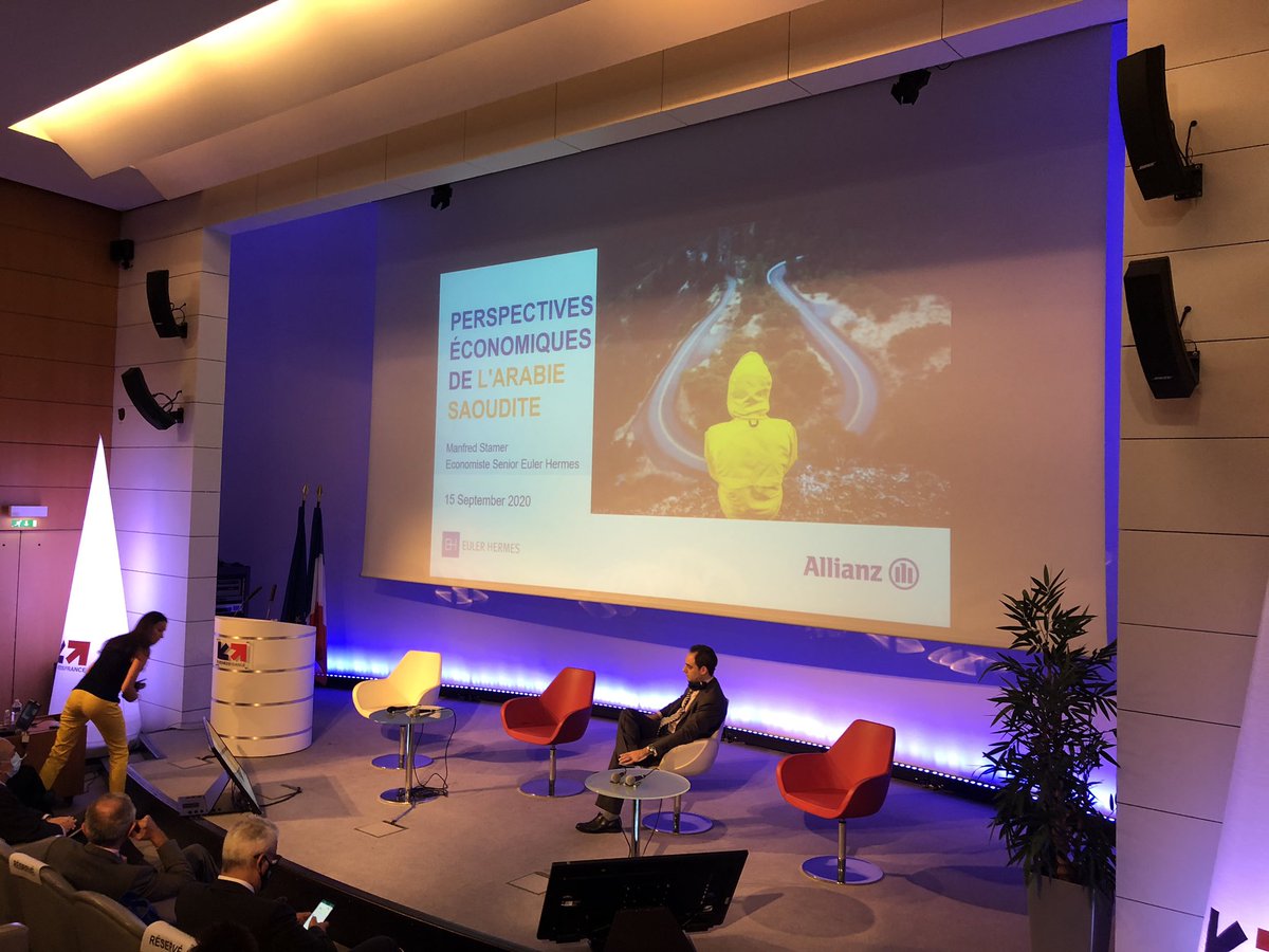 Les exportations françaises vers l’Arabie ont chuté de 4 Mds depuis le début de l’année selon V Reina. Les mega-projets saoudiens continuent et même accélèrent, les entreprises françaises ont toute leur place à prendre avec nos partenaires saoudiens !