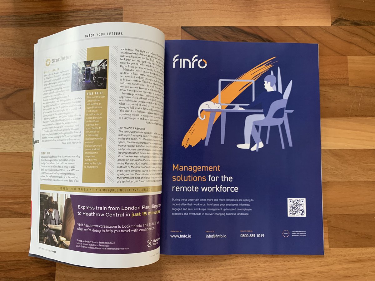 Have you seen our full page ad in <a href="/BTUK/">Business Traveller</a> yet? This is their first edition since the start of the pandemic. It’s an edition you don’t want to miss.

#BusinessTravel #CEO #CIO #CFO #CorporateTravel
#ManagedTravel #ClarityTravel #AMEX