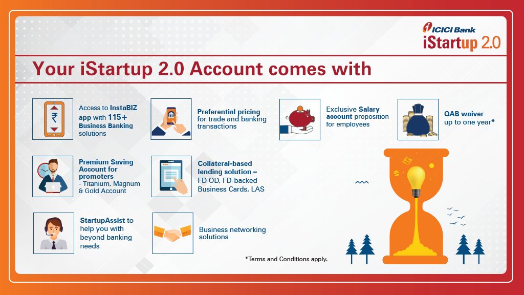 MSMEmitra's tweet photo. One of India’s leading banks, @icicibank, has launched ‘iStartup 2.0’ - a 360-degree holistic and most comprehensive programme for startups with a combination of banking and beyond banking services across their life stages in a single place. https://t.co/z3IoTgdDu8