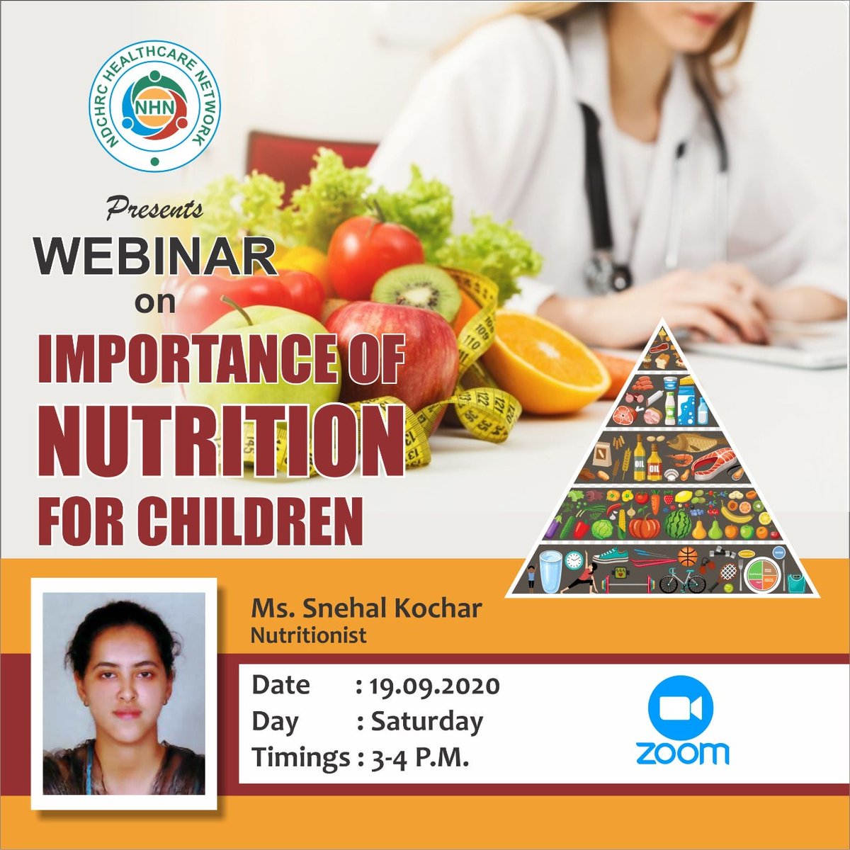 nhnglobal's tweet photo. Free Webinars on 19.09.20:
1. Importance of Nutrition for Children 
2. Using Home Equipment as Sensory Tools for Autistic Children
For registration, click the link given below:
https://t.co/SskJ21eti6 https://t.co/a7UoRNE2DL