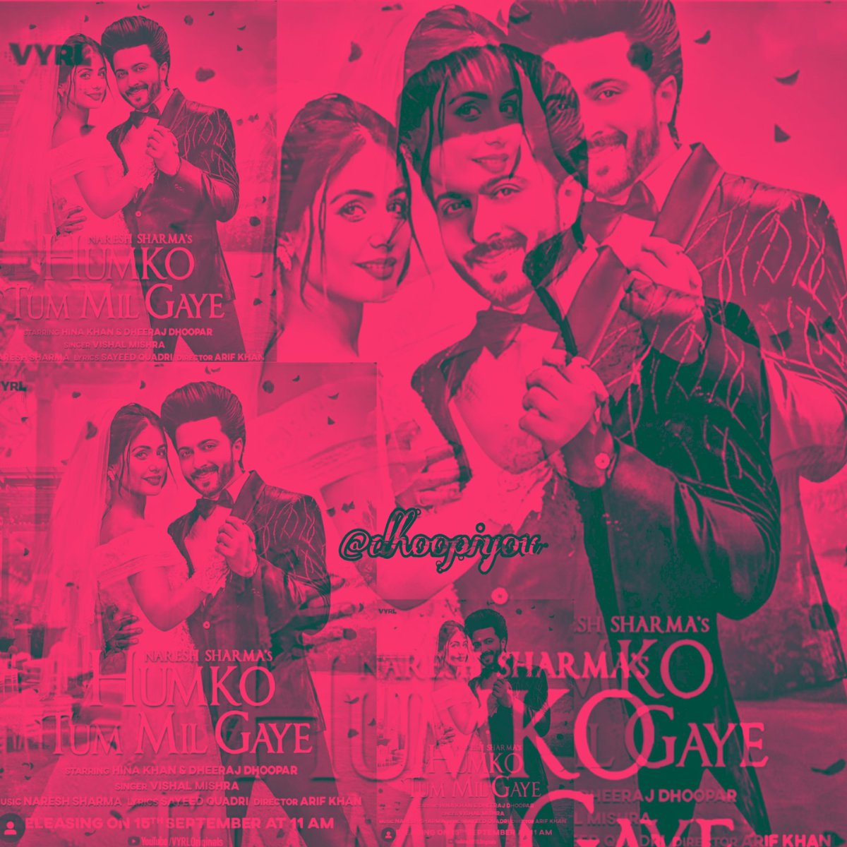 Humko Tum Mil Gaye Out NowJudayi ko maalum hai dard kaise sehna haiAankh laakh chahe par labon se na kehna haiRaat ki udasi main meethi yaadon ka mela haiHaqeeqat main gaye tum khwaabon main rehna hai @DheerajDhoopar  @eyehinakhan