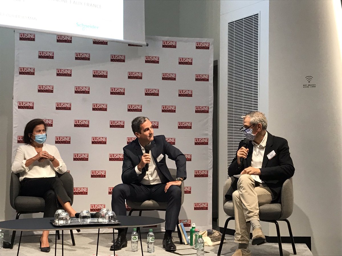 Vallourec's tweet photo. « Le double projet social et économique est dans l’ADN de @DanoneFR », dit @PortmannAntoine, Directeur Général de Danone Eaux France. 💧#MatineeIndustrieDurable https://t.co/bsKd3zBYFs