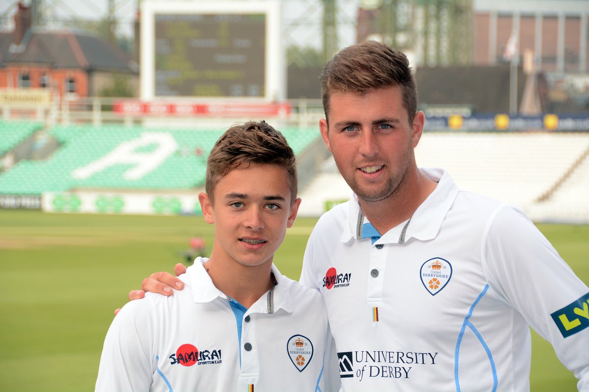 dgriffinpix's tweet photo. On This Day in 2014 @Cotts1993 and @HarveyHosein16 made their first class debuts for @DerbyshireCCC against Surrey at The Oval... https://t.co/mYgH8c0d5e