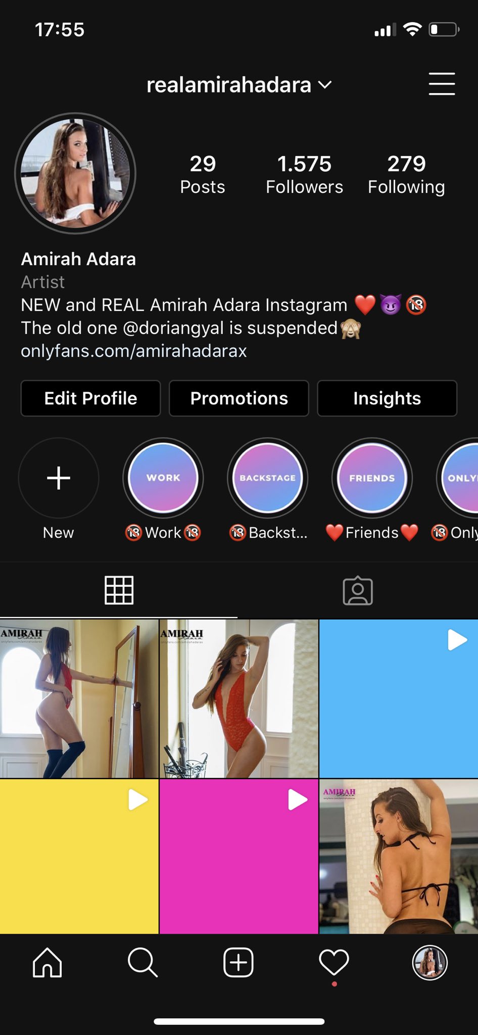 Amirah adara instagram