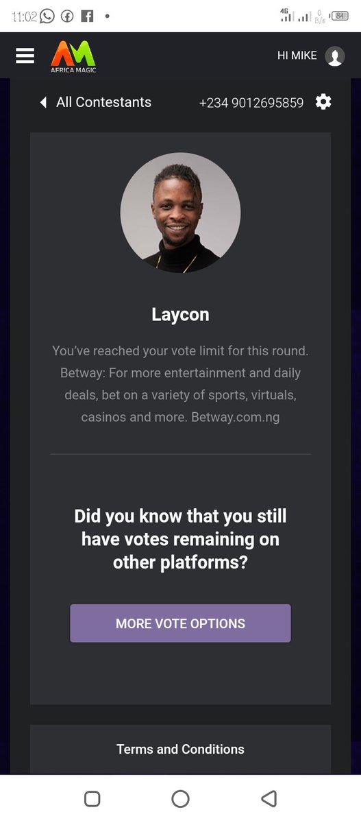 nnaoke_michael's tweet photo. We vote like sey we are voting for our destiny. #wivesoflaycom #iCONsForLaycon #BBNaija @itsLaycon @2muchAkanni @BBNaija @ReginaDanieI Icons no be anybody mate. #ManlikeLaycon #Wisdomoflaycon https://t.co/PVq1T7bnBU