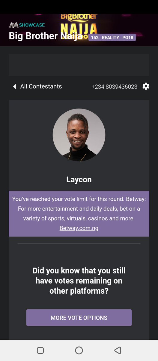 nnaoke_michael's tweet photo. We vote like sey we are voting for our destiny. #wivesoflaycom #iCONsForLaycon #BBNaija @itsLaycon @2muchAkanni @BBNaija @ReginaDanieI Icons no be anybody mate. #ManlikeLaycon #Wisdomoflaycon https://t.co/PVq1T7bnBU
