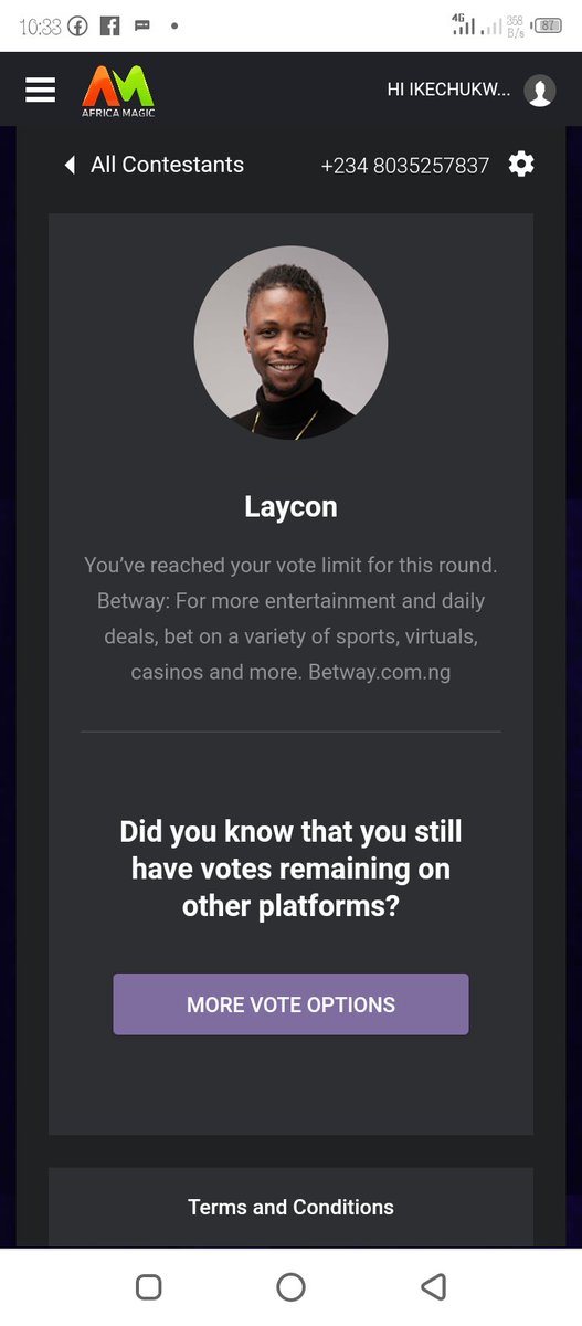 nnaoke_michael's tweet photo. We vote like sey we are voting for our destiny. #wivesoflaycom #iCONsForLaycon #BBNaija @itsLaycon @2muchAkanni @BBNaija @ReginaDanieI Icons no be anybody mate. #ManlikeLaycon #Wisdomoflaycon https://t.co/PVq1T7bnBU