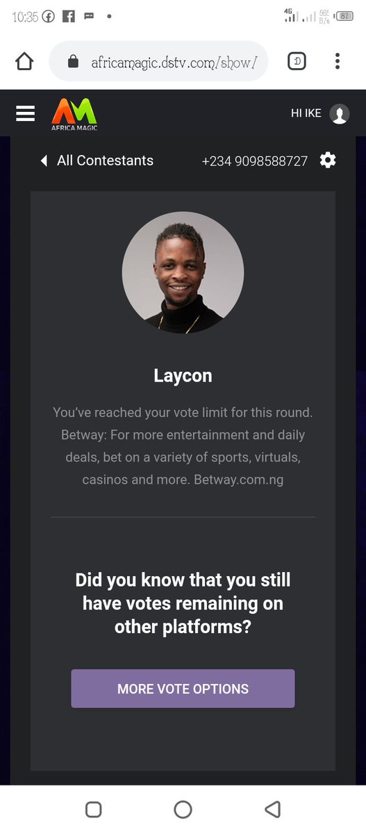 nnaoke_michael's tweet photo. We vote like sey we are voting for our destiny. #wivesoflaycom #iCONsForLaycon #BBNaija @itsLaycon @2muchAkanni @BBNaija @ReginaDanieI Icons no be anybody mate. #ManlikeLaycon #Wisdomoflaycon https://t.co/PVq1T7bnBU