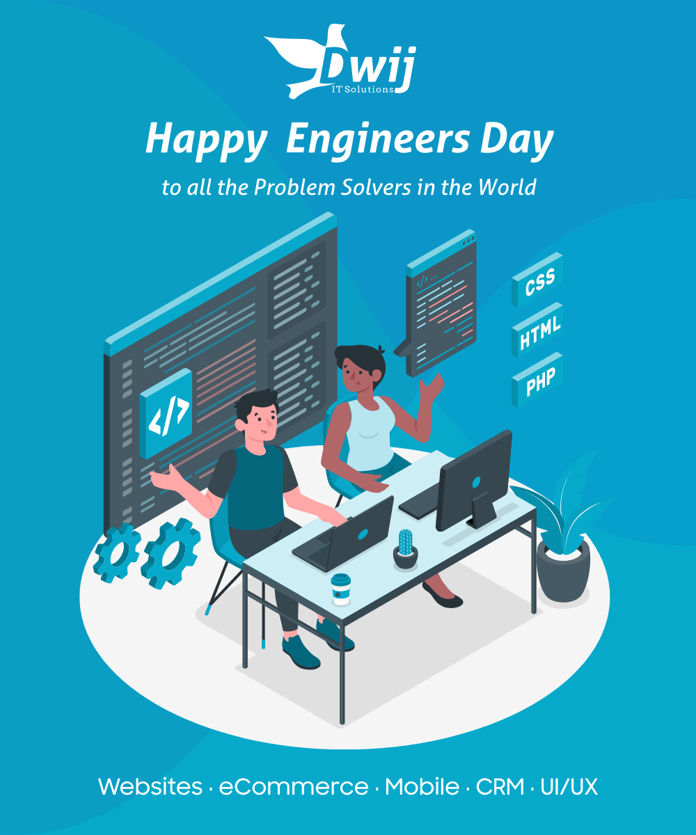 DwijITSolutions's tweet photo. Happy Engineers Day to all the Problem Solvers in the World.

#EngineersDay #EngineersDay2020 https://t.co/jKIauvHBxX