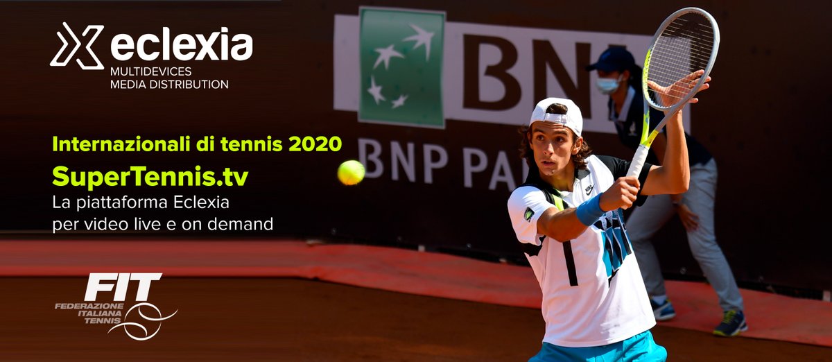 vetryaacademy's tweet photo. #RT @vetrya: Puoi seguire in diretta i principali match degli WTA INTERNAZIONALI BNL D'ITALIA tramite la piattaforma Eclexia sul canale live h24 di https://t.co/1HKj0Zu8HL.
#vetrya #internazionalitennis #eclexia #supertennis https://t.co/N9Zh3StfQA