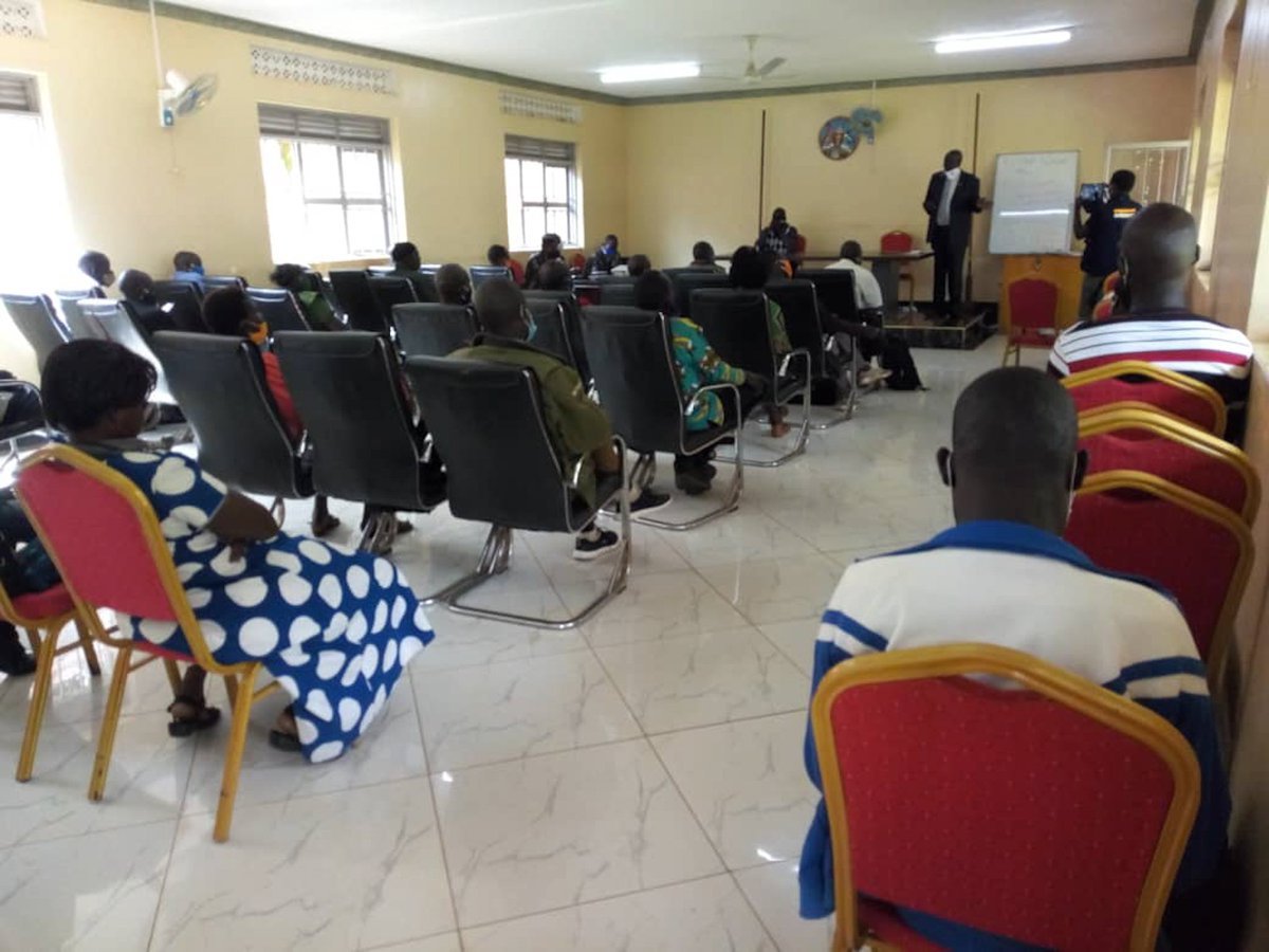 HURIFO's tweet photo. This week we are training Human Rights Defenders from Amuru, Gulu, Lamwo and Nwoya District on Risk, Agrrestion Mgt and Digital safety. https://t.co/Llc9BjocsZ