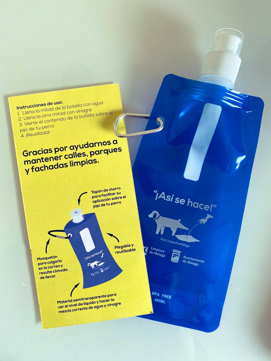 admitufinca's tweet photo. Muy buena la iniciativa del @malaga para mejorar la limpieza de nuestras calles.

#malagalimpia #limpieza #vecinos #Malaga #mascotas https://t.co/UAqdf8u5op