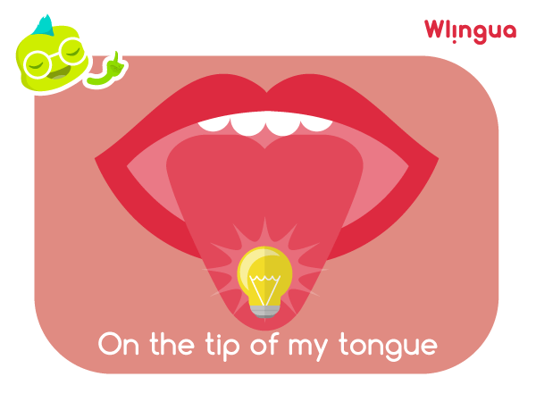 Sometimes you know something, but can't almost remember it. Use “on the tip of your tongue” in those situations. #englishlesson #aprenderinglés #inglés #aprenderinglés #inglésfácil