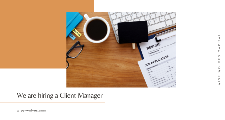 WiseWolvesGroup's tweet photo. Wise Wolves Capital, a licensed company with a full range of corporate services, such as incorporation, maintaining and administering of business as well as performing trust management, is seeking to recruit Client Manager.

Read more: https://t.co/HZBpK8sfO8 https://t.co/JJfaSY5Vj5